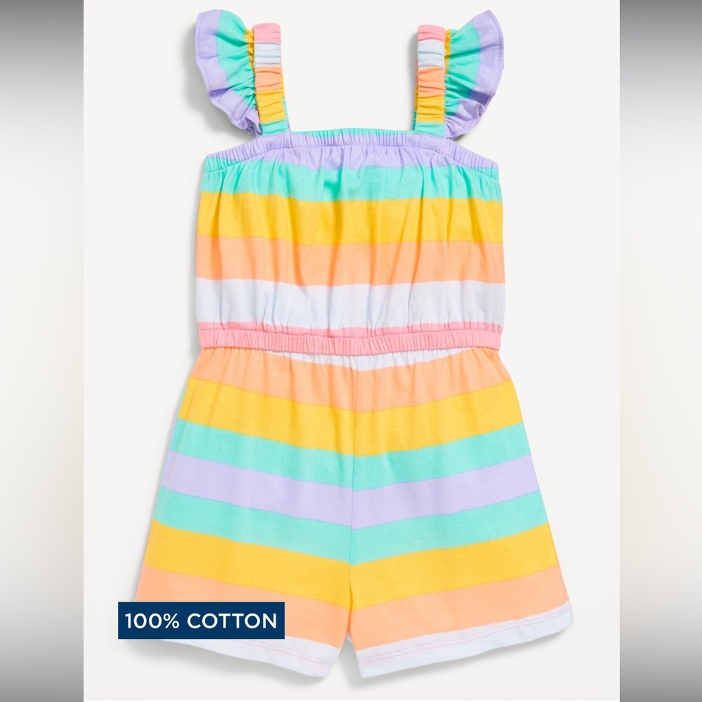 Old Navy - Printed Sleeveless Romper for Toddler Girls | 5T